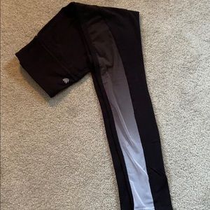 Forever21 ombre mesh panel legging